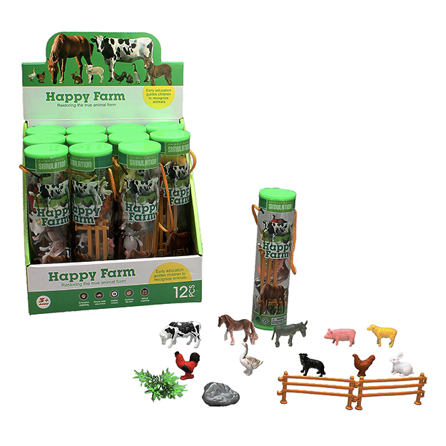 ANIMALITOS EN TUBO 12 PCS.