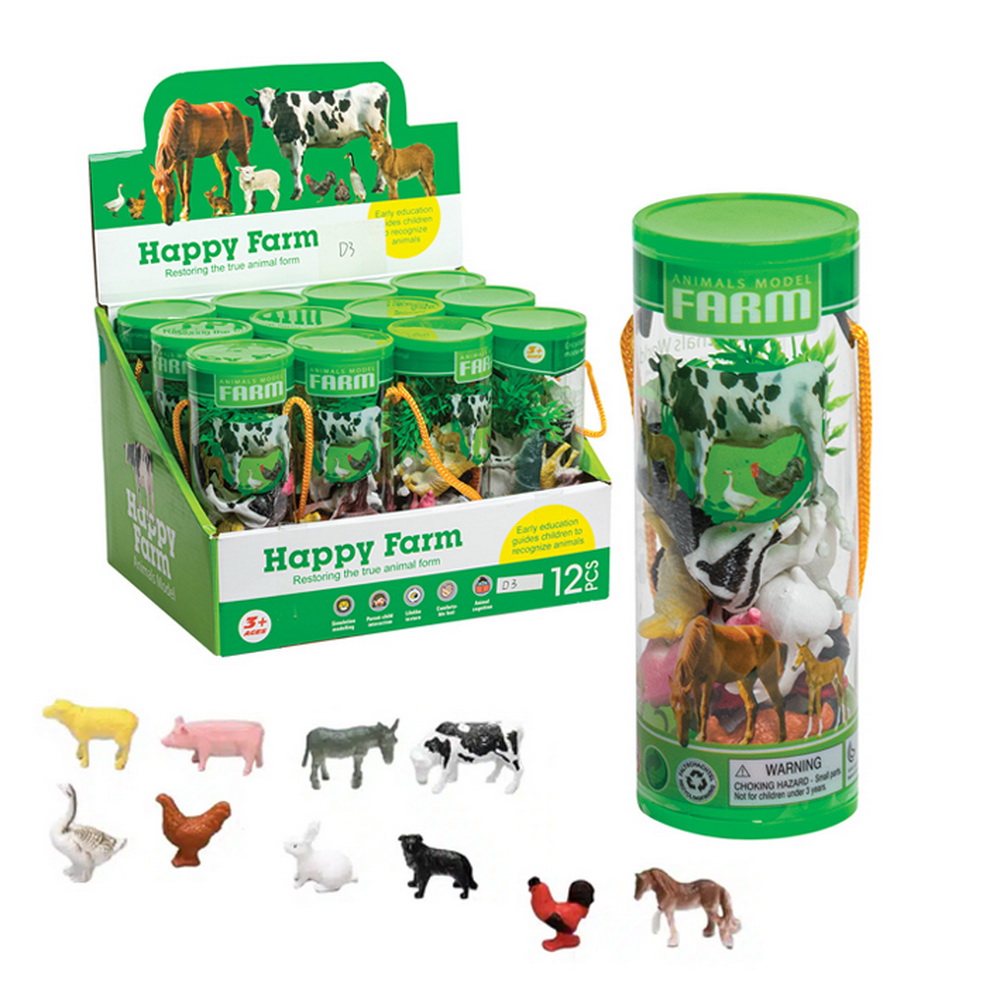 ANIMALITOS EN TUBO 12 PCS.
