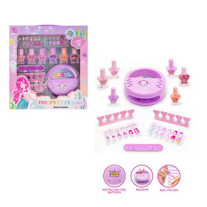 SET MANICURA CON SECADOR