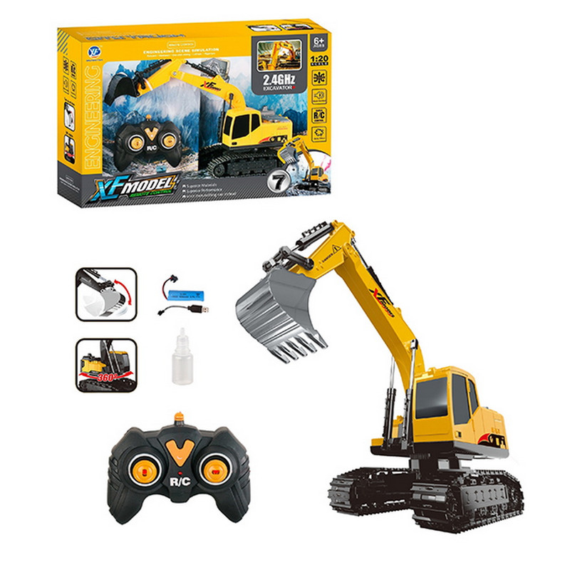 VEHICULO PALA MECANICA RADIO CONTROL