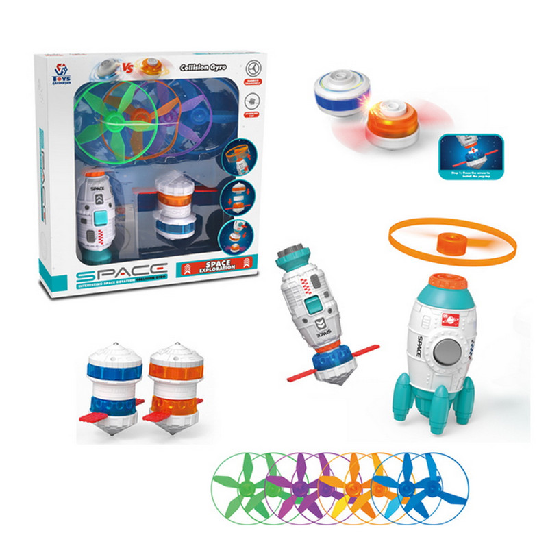 COHETE LANZA HELICE CON TROMPO