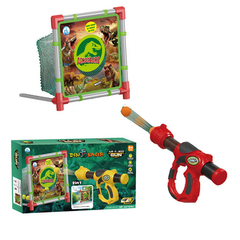 PISTOLA LANZA PELOTITAS CON TIRO AL BLANCO