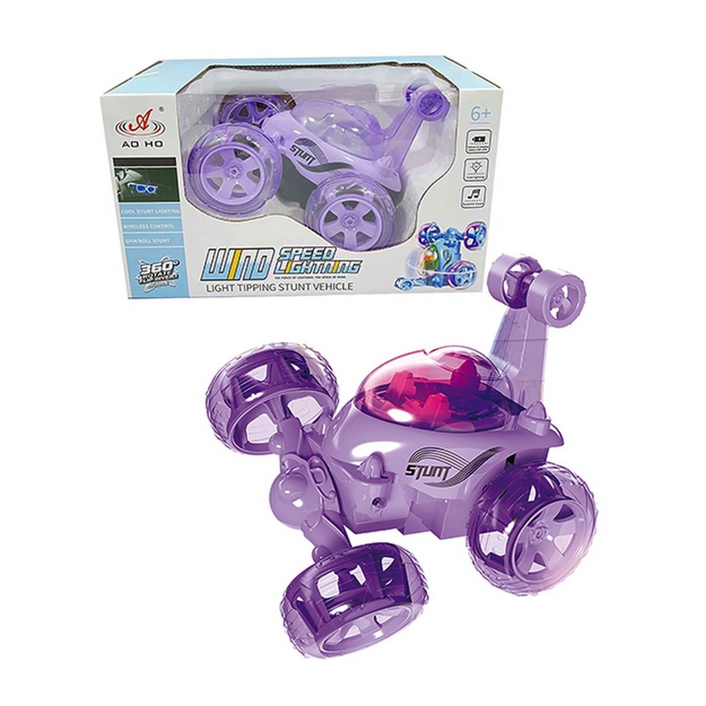 VEHICULO ACROBATICO 5 RUEDAS CON LUCES
