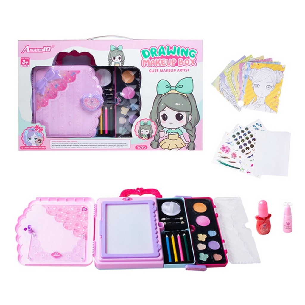 MAQUILLAJE MALETA Y PLANTILLAS