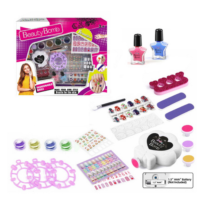 SET UÑAS PARA DECORAR CON STICKER