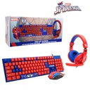 SET GAMER MARVEL SPIDERMAN