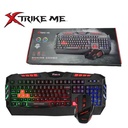 KIT TECLADO Y MOUSE GAMING XTRIKE       