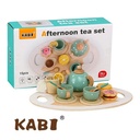 JUEGO TE DE MADERA CON BANDEJA