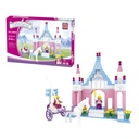 BLOQUES ARMAR CASTILLO PRINCESA CON CARRO 249 PCS.