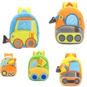 MOCHILA PELUCHE CAMIONES