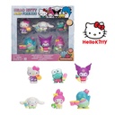 HELLO KITTY PACK DE 6 FIGURAS